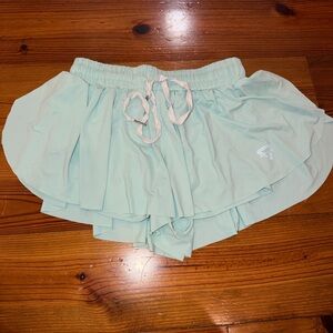 Light Blue Athletic Skort